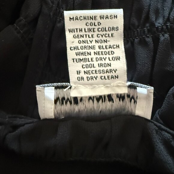 Black Short Sleeve Blouse - NWOT - Picture 5 of 5